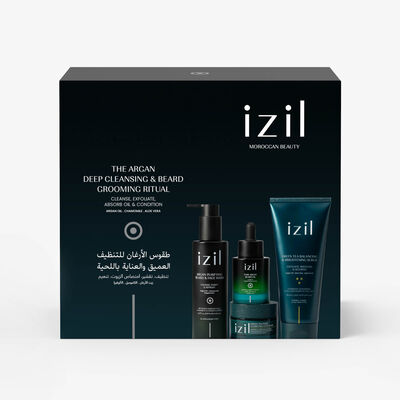 طقوس الأرغان للتنظيف العميق والعناية باللحية